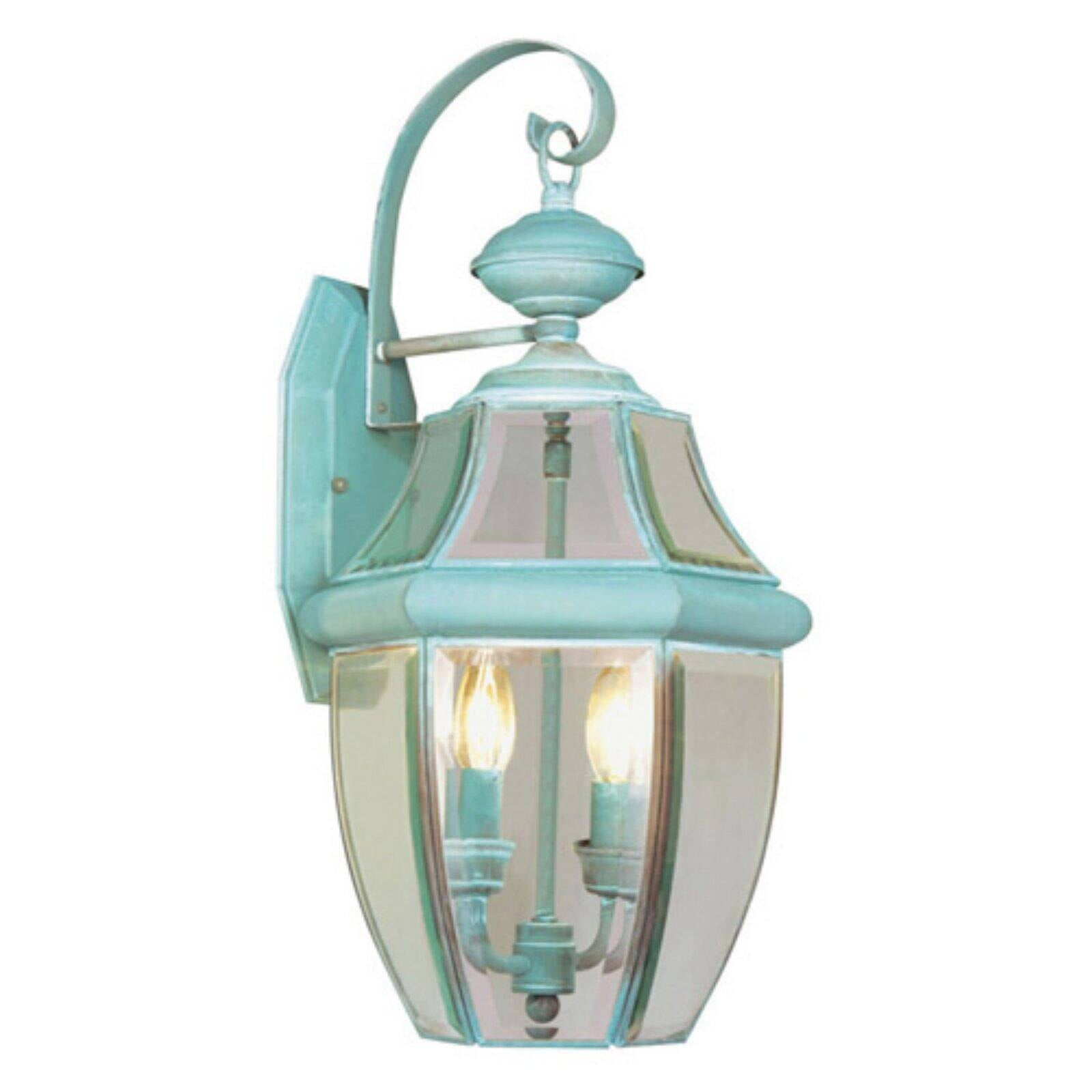 Livex Lighting Monterey 2 - Light Wall Light in  Verdigris