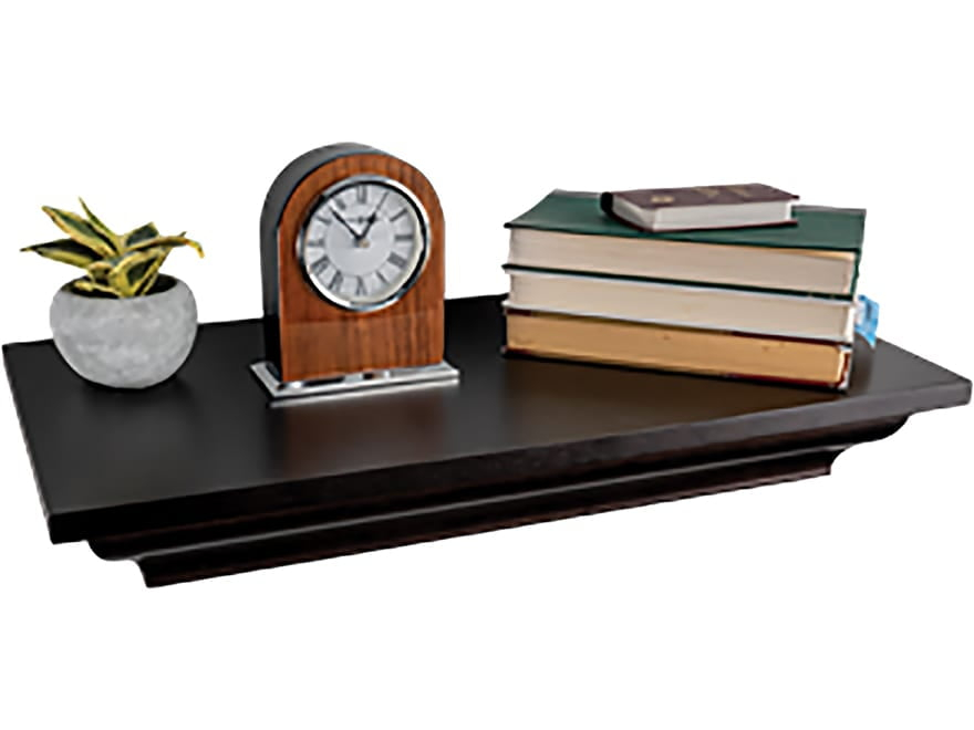 Lockdown In Plain Sight Shelf Oak Stained