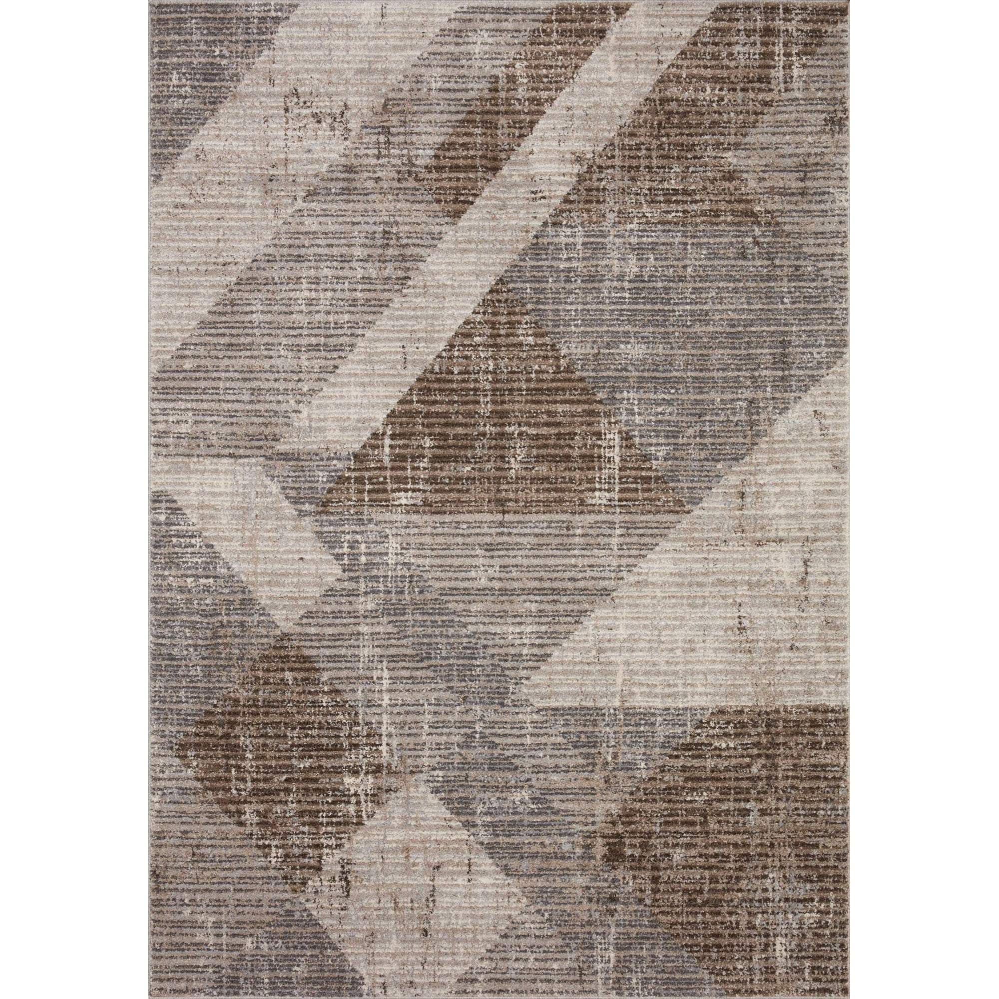 AUS-04 Stone, Bark 11-2" x 15 Size Rug