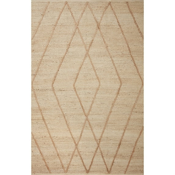 Loloi II BODHI IVORY / NATURAL 7-9" x 9-9"