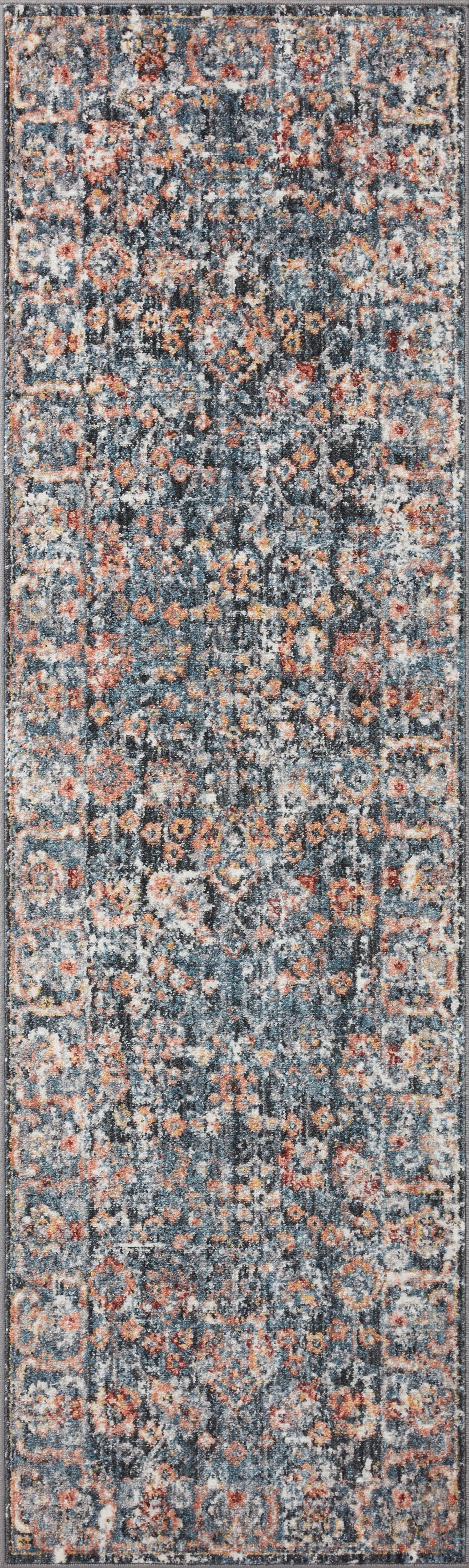CSN-05 Blue / Multi - 2-6" x 5-9"
