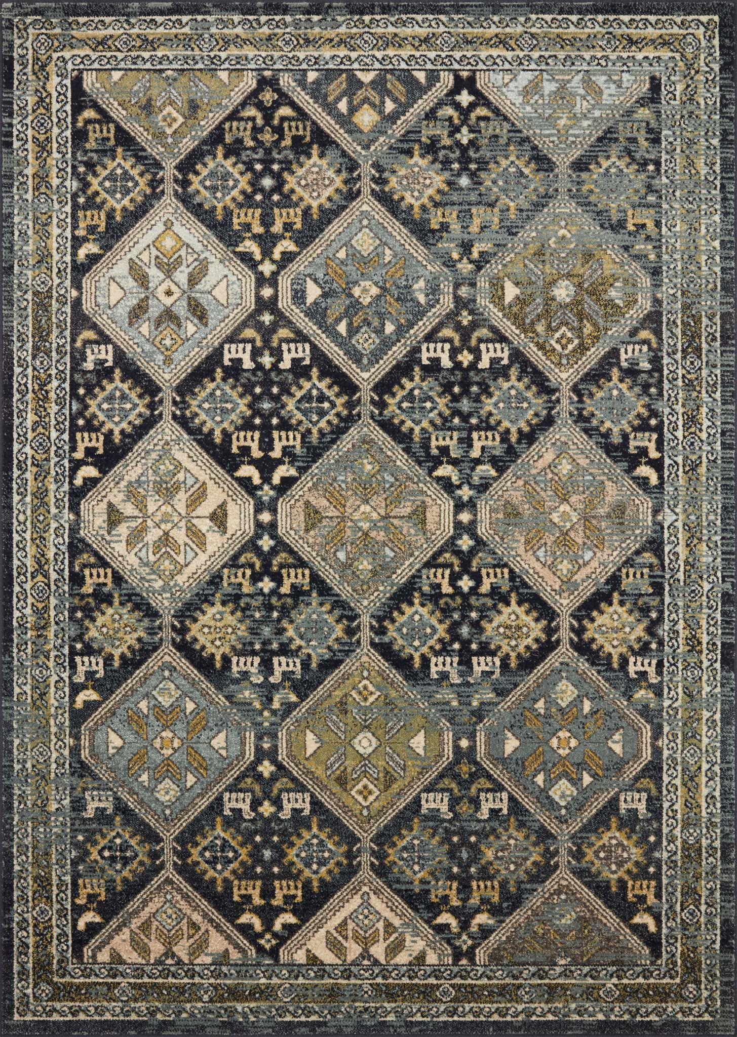 Loloi II Jocelyn Southwestern Navy / Blue Area Rug
