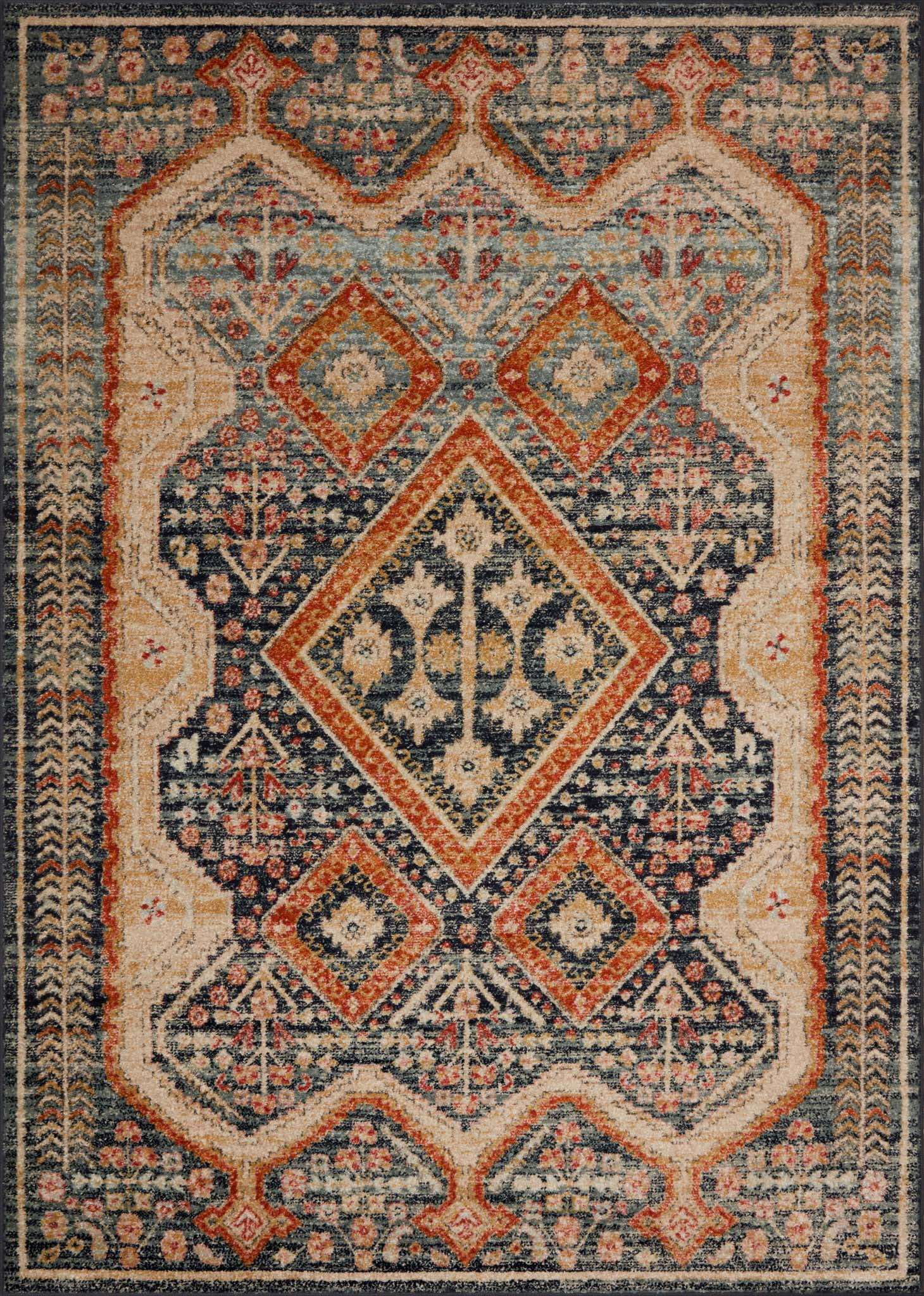 Loloi II Jocelyn Southwestern Navy / Multi Area Rug