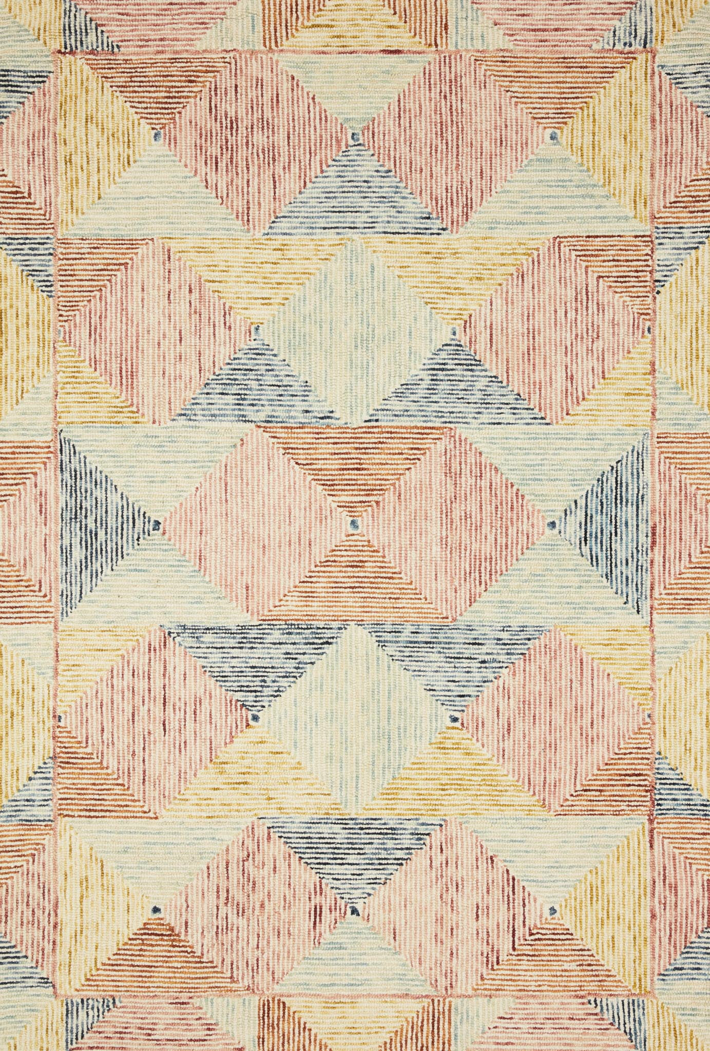 Loloi II Spectrum Geometric Ivory / Multi Area Rug