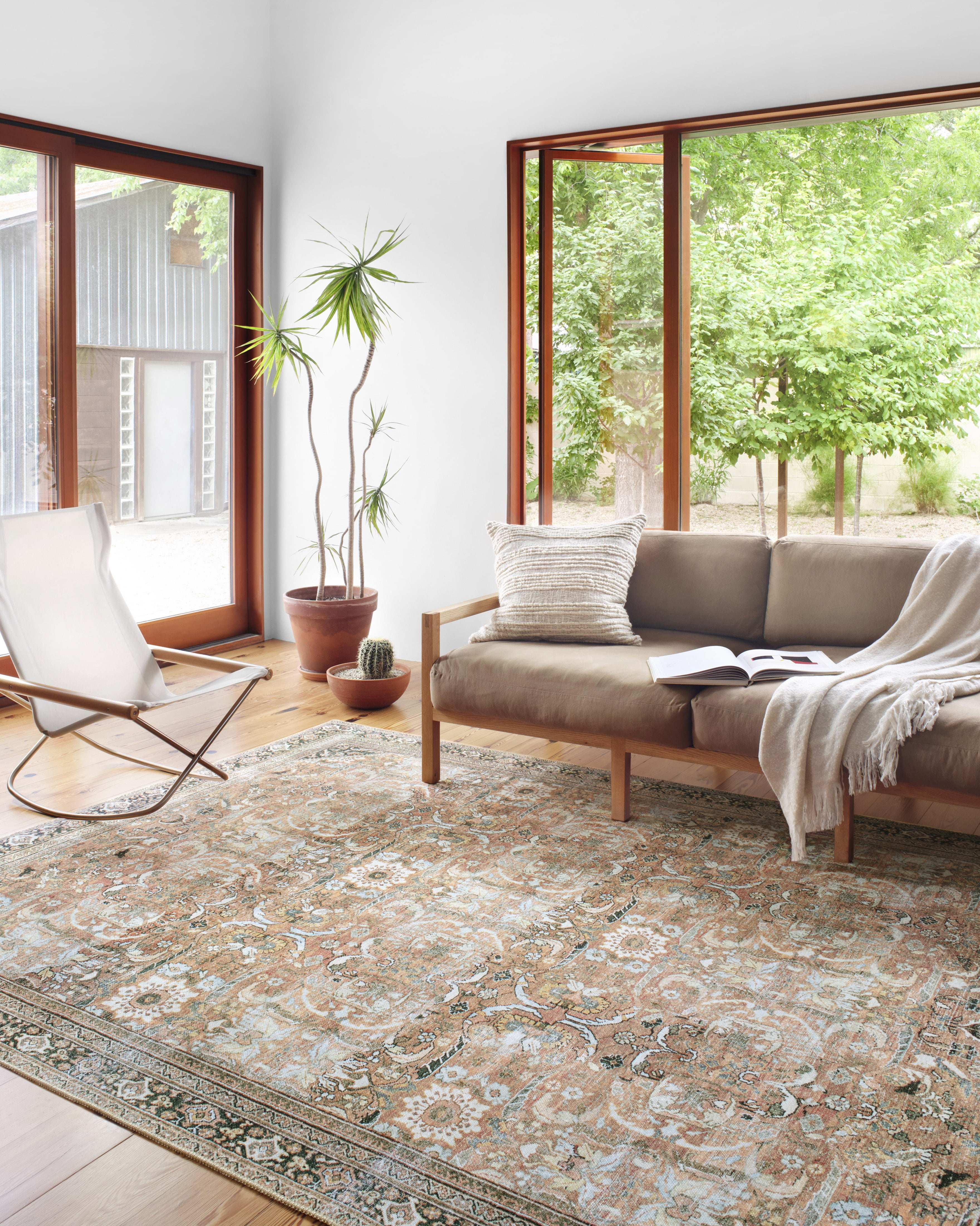 Loloi II Wynter WYN-02 Auburn / Multi Oriental Area Rug 2'-6" x 9'-6"