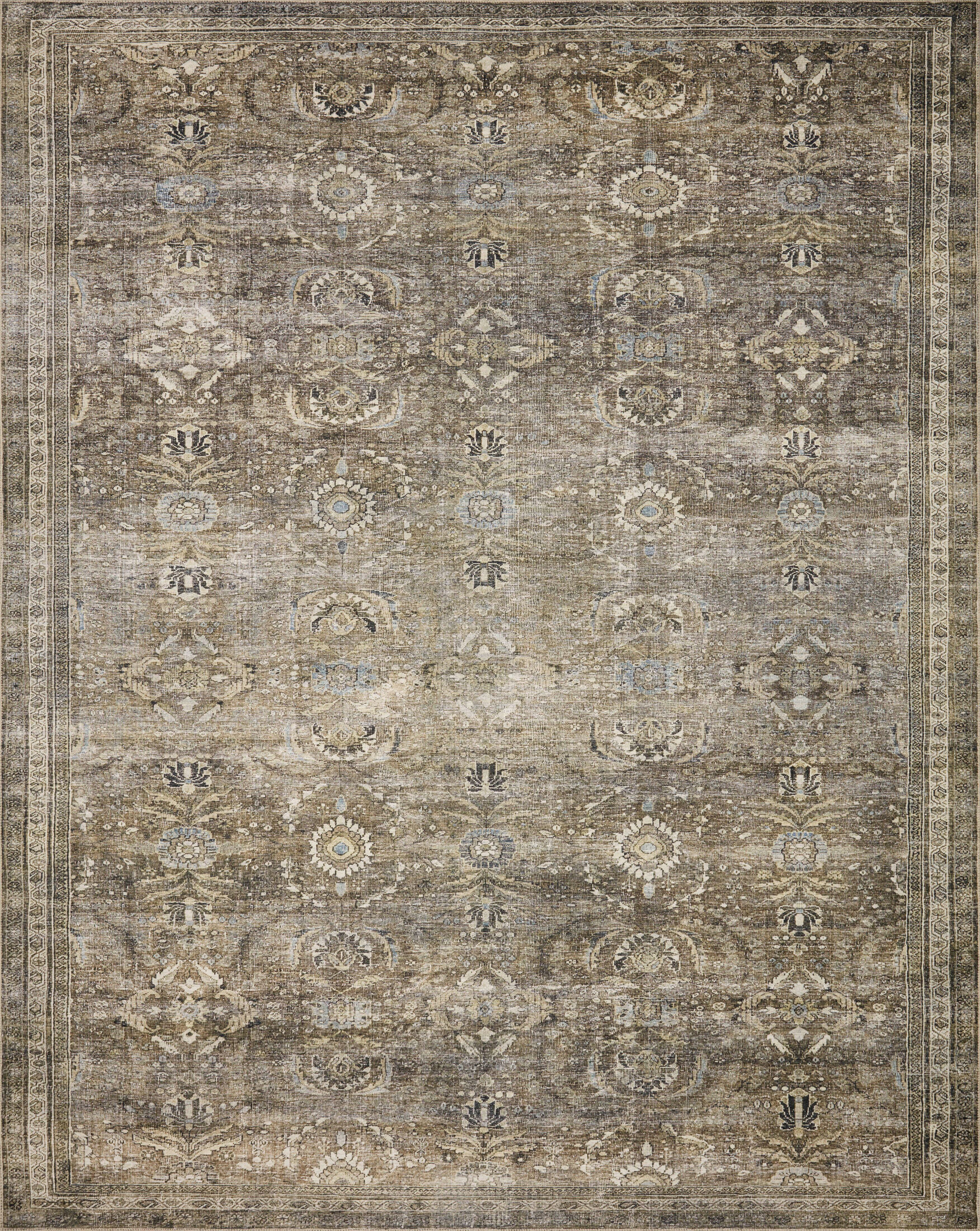 Loloi Layla Antique / Moss 9'-6" x 14' Area Rug