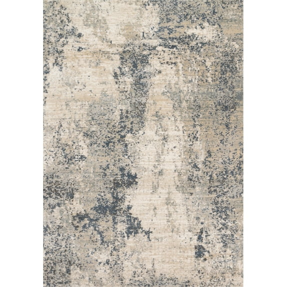 Loloi Teagan Natural / Denim 7'-11" x 10'-6" Area Rug