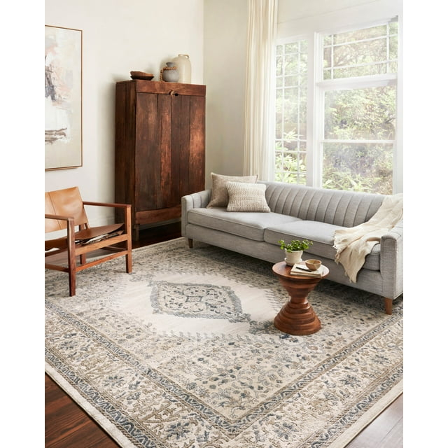 Loloi Teagan Oatmeal / Ivory 11'-6" x 15' Area Rug