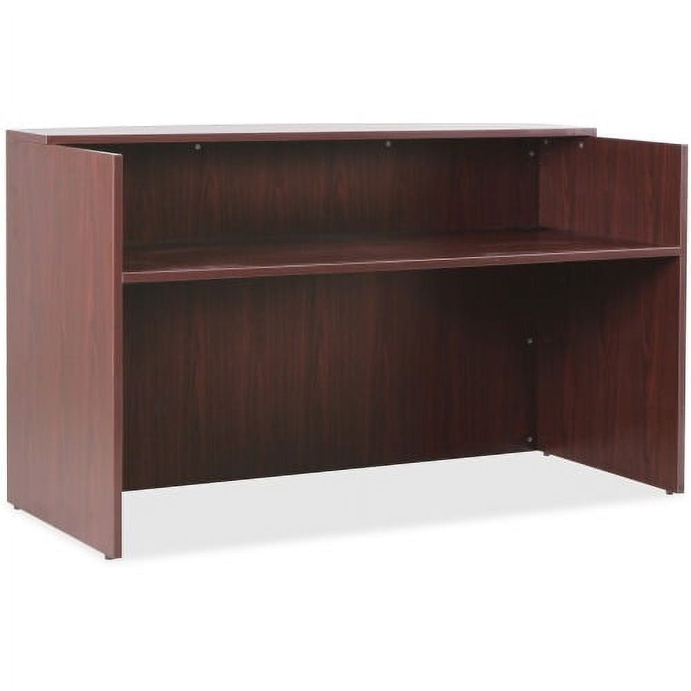 Winston Porter Sahrye Rectangle Synthetic Laminate Reception Desk