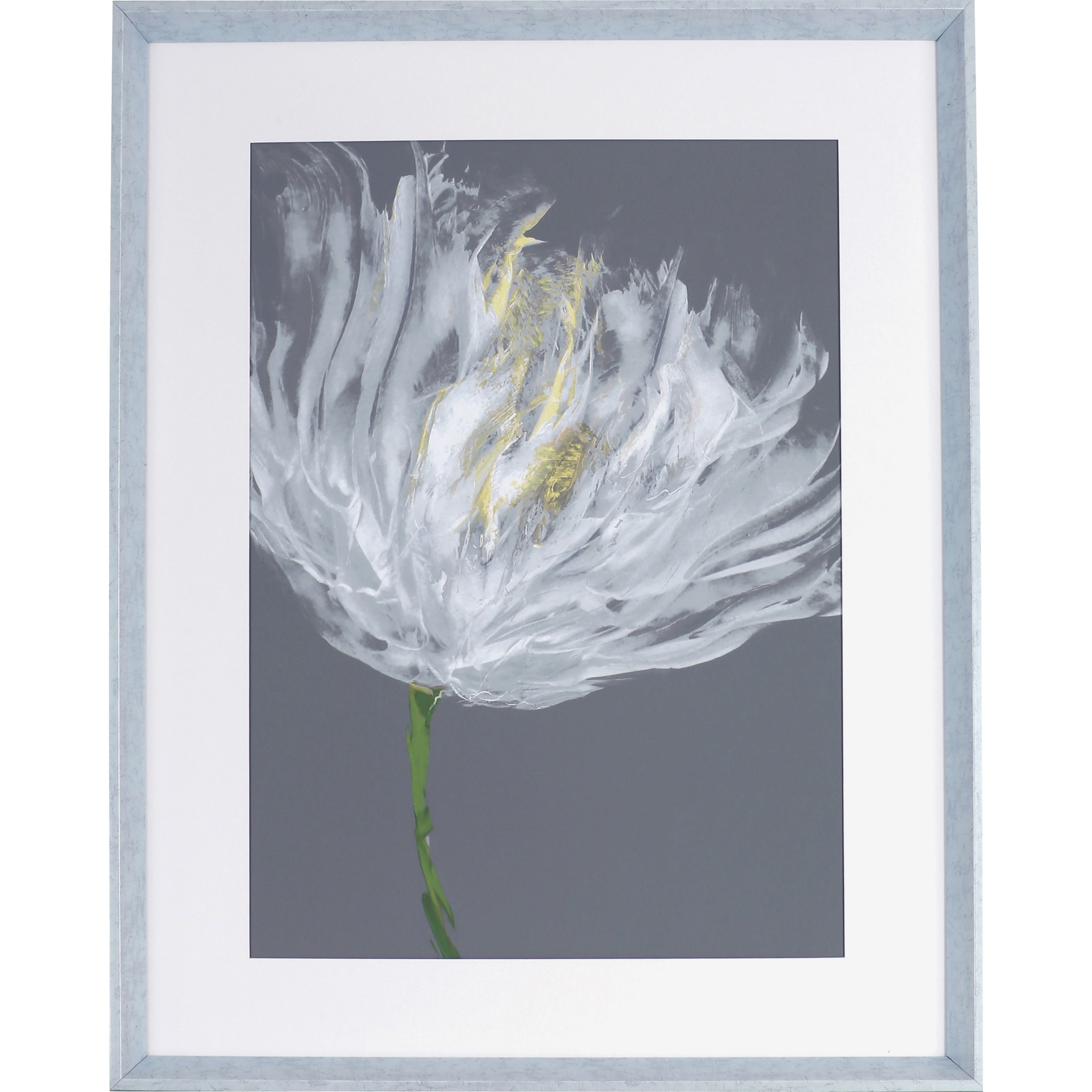 Lorell " White Flower " Painting Print
