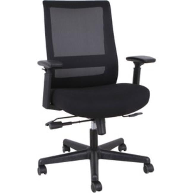 Lorell LLR42175 High-back Mesh Executive Chair, Black
