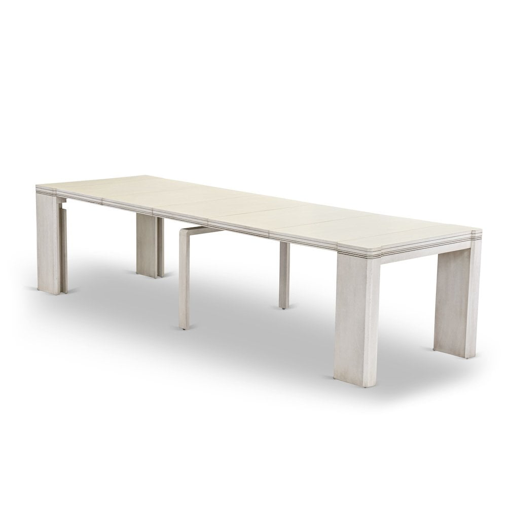 Luxe by East West Furniture Extendable Dining Table - a Rectangle Dining Table Top