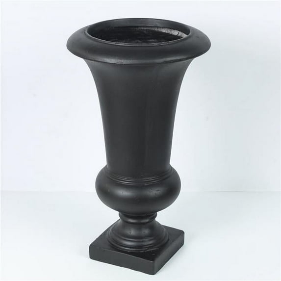 Luxen Home Black Finish Urn Planter (Small)