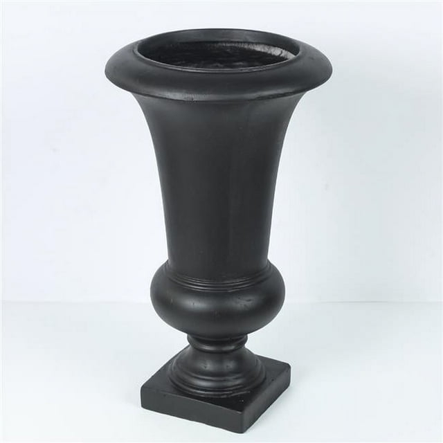 Luxen Home Black Finish Urn Planter (Small)