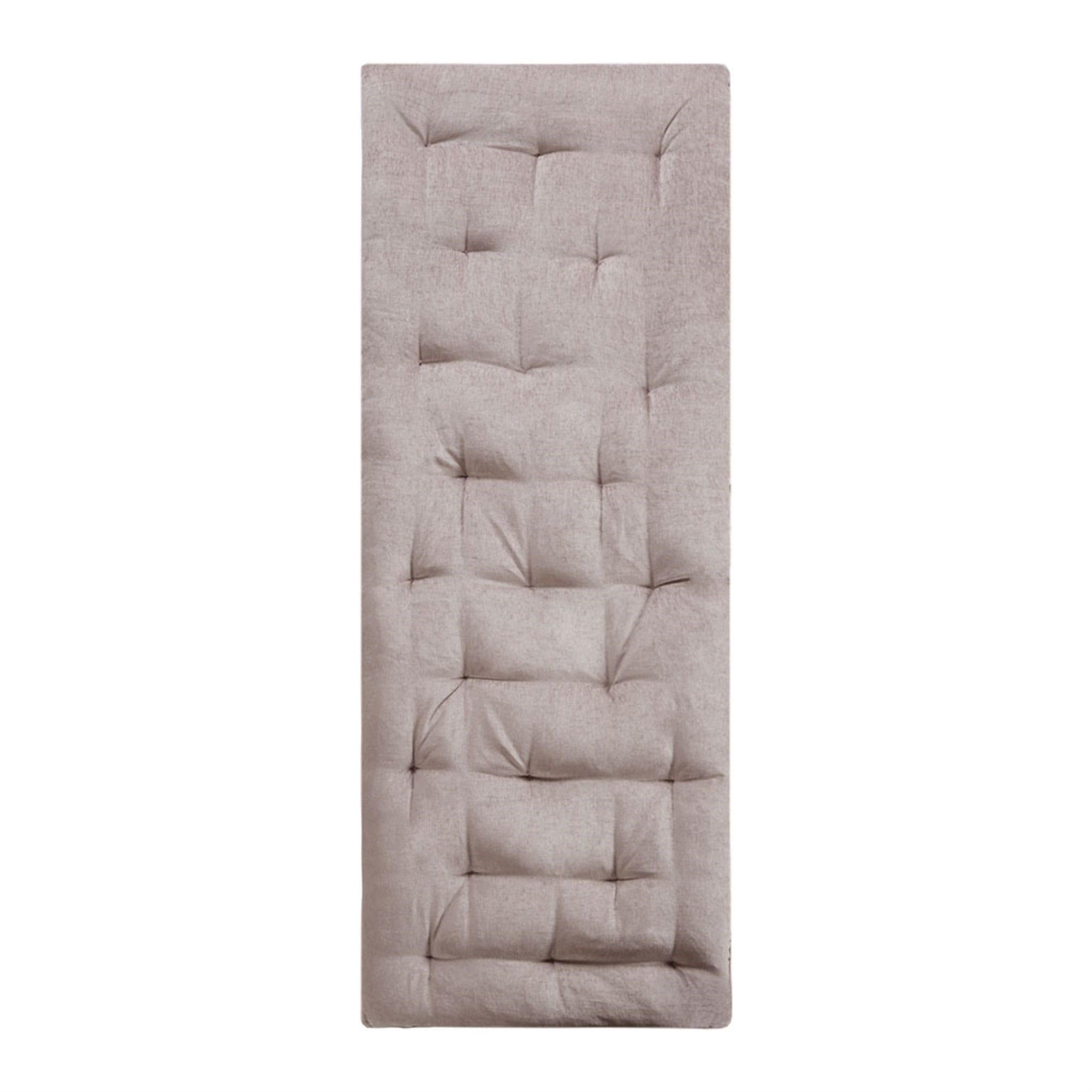 Luxurious Ergode Poly Chenille Lounge Floor Pillow Cushion - Soft Blush Color, Tufted Detailing, 100% Polyester Overfill - Includes Self-Fabric Travel Wrap - Perfect for Home or On-the-Go Adventures!