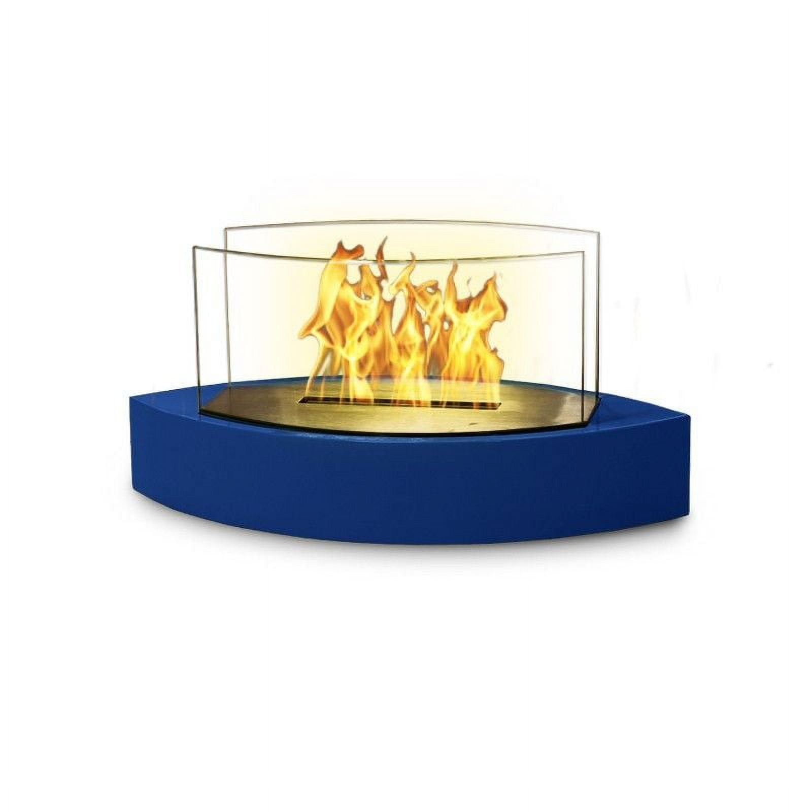 Luxury Fireplace Group Anywhere Fireplace Tabletop Fireplace-Lexington Model Blue