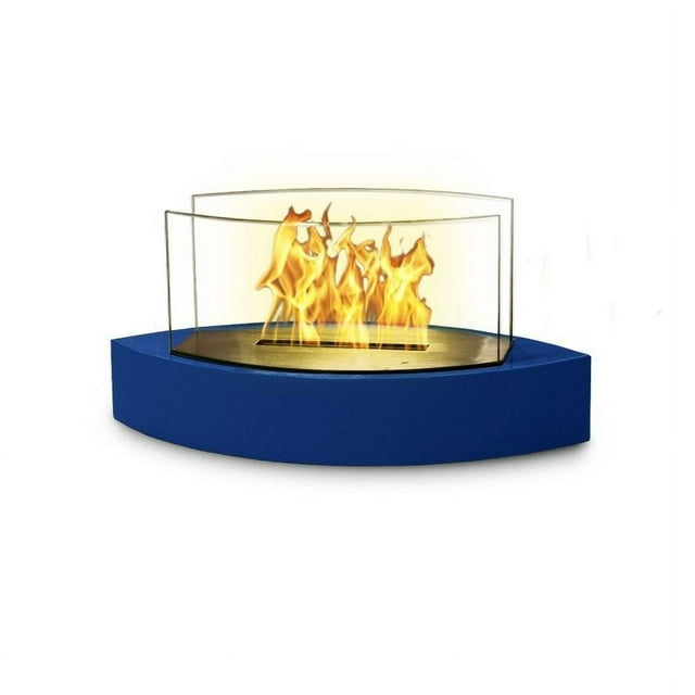 Luxury Fireplace Group Anywhere Fireplace Tabletop Fireplace-Lexington Model Blue