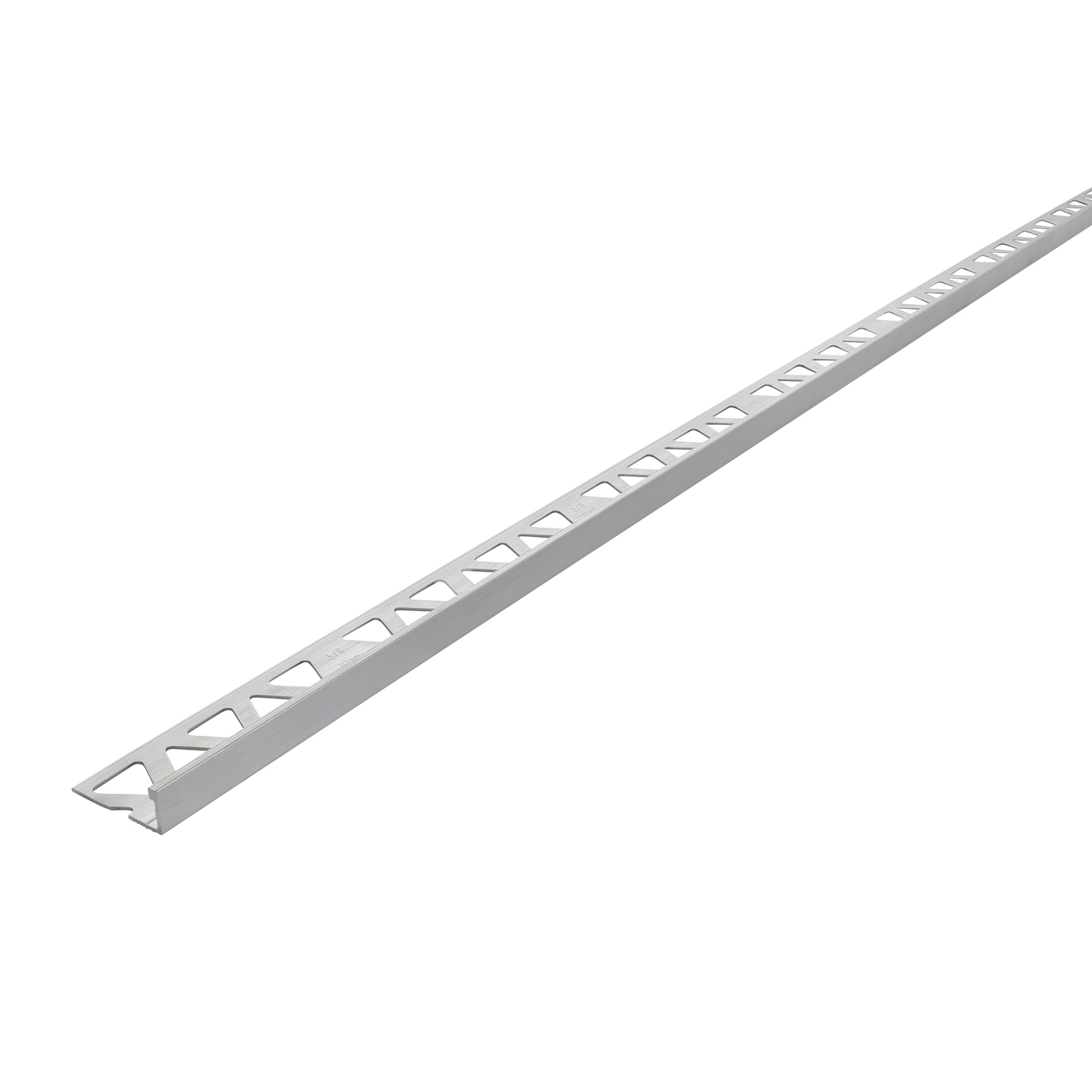 M-D Building Products 31397 3/8 in. x 96 in. Mill Aluminum Tile Edge