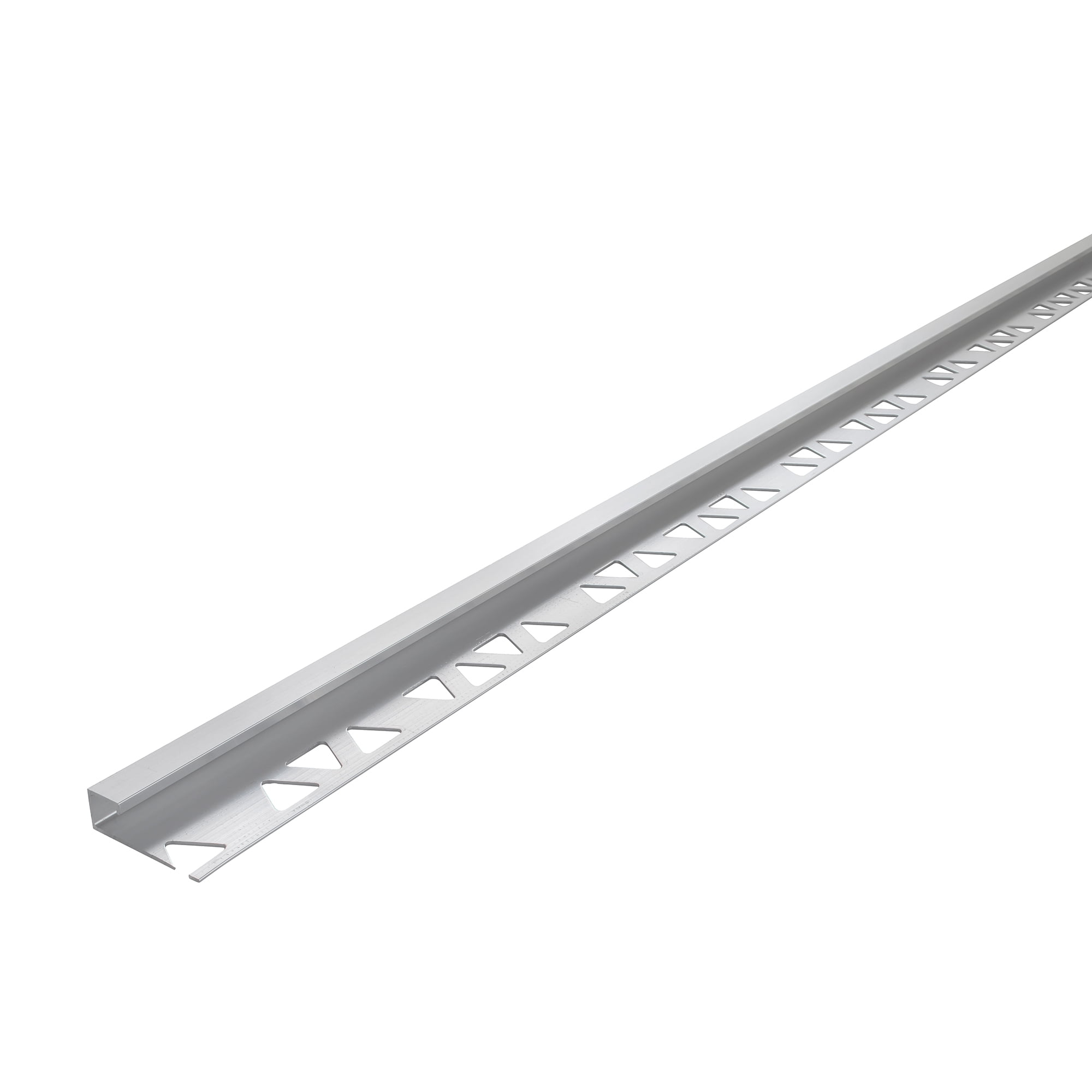 M-D Building Products 31400 3/8 in. x 96 in. Bright Clear Aluminum Bullnose-Square