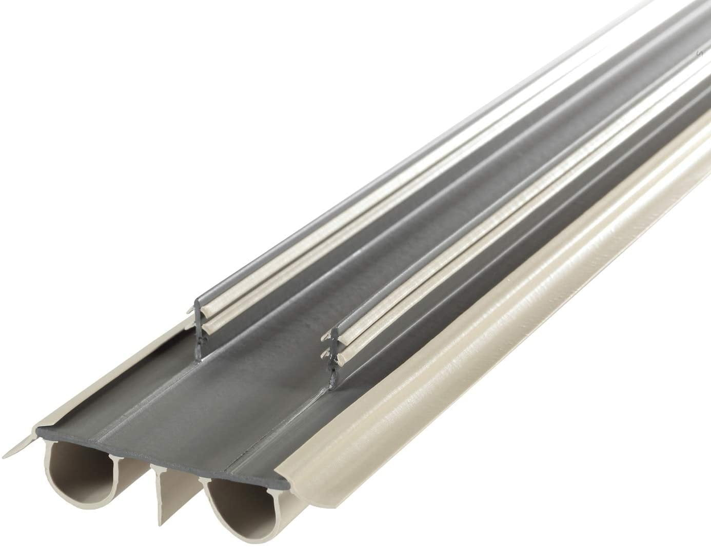 M-D Building Products 43820 36 in. Beige Vinyl Concealed Kerf/Channel Fit Under Door Seal
