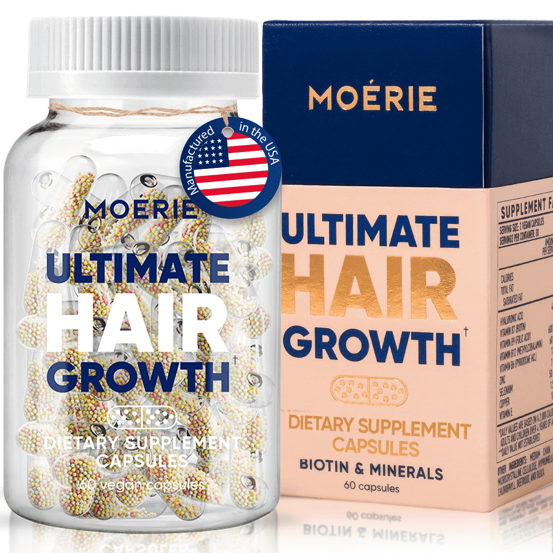 Moerie Ultimate Hair Growth Biotin & Mineral Vegan Capsules