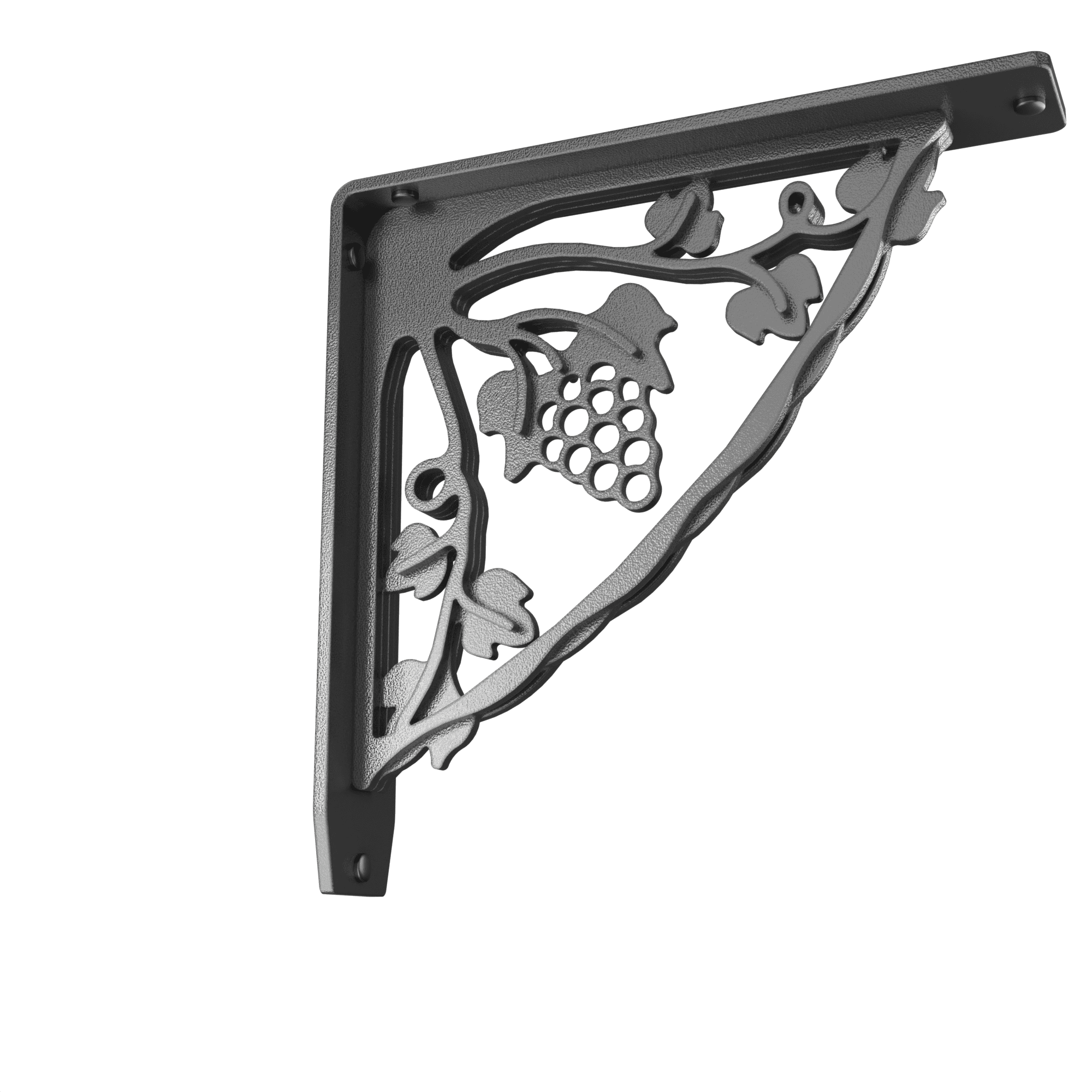 MADEIRA HEAVY DUTY STEEL FIREPLACE MANTEL BRACKETS, FLOATING SHELF, COUNTERTOP SUPPORT - HAND WELDED - 10" x 10" x 2"