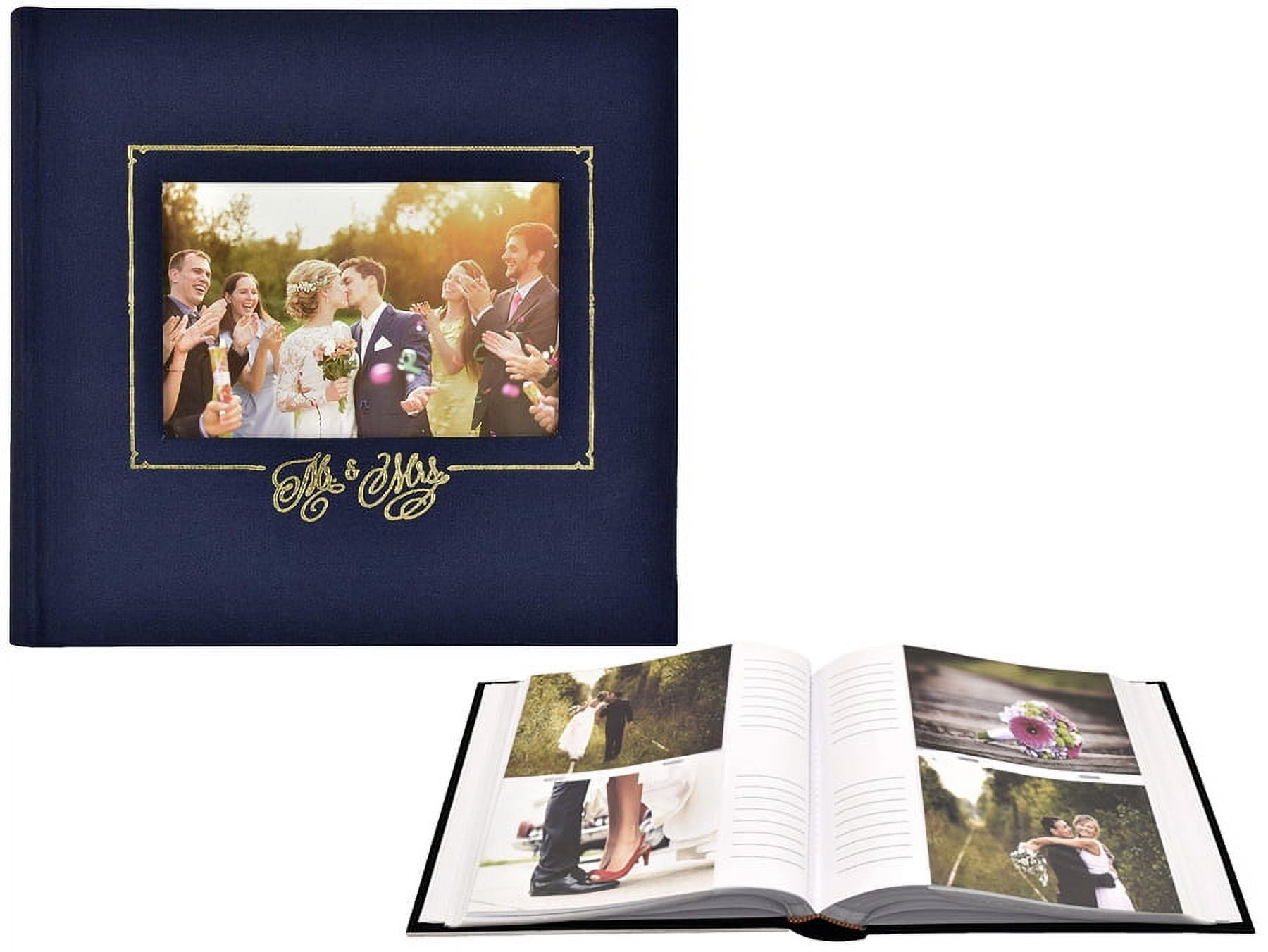 MBI Mr & Mrs 4x6 Wedding Photo Album