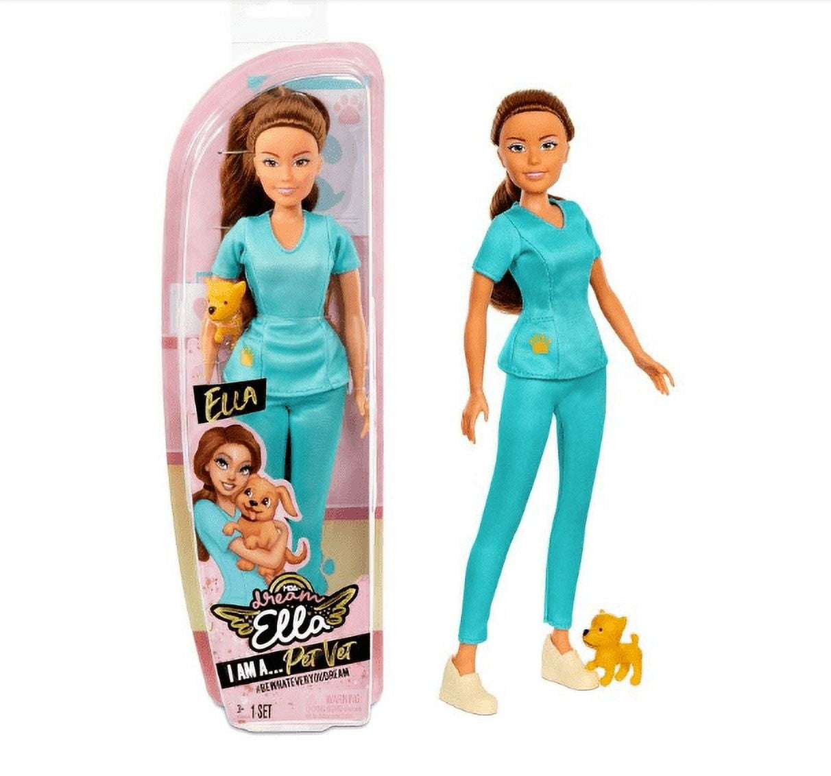 MGA's Dream Ella I AM Fashion Doll - Pet Vet