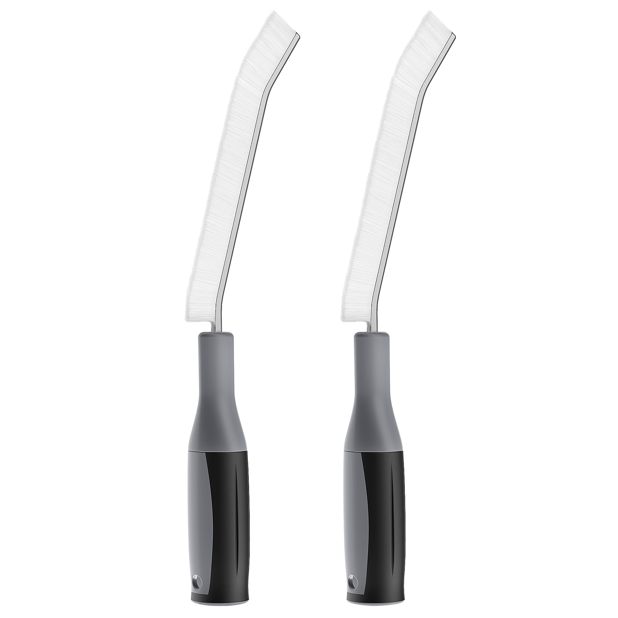 MR.Siga Household Crevice Cleaning Brush with Handle, Gap Cleaning Brushes,Nylon Brush,2 Pack