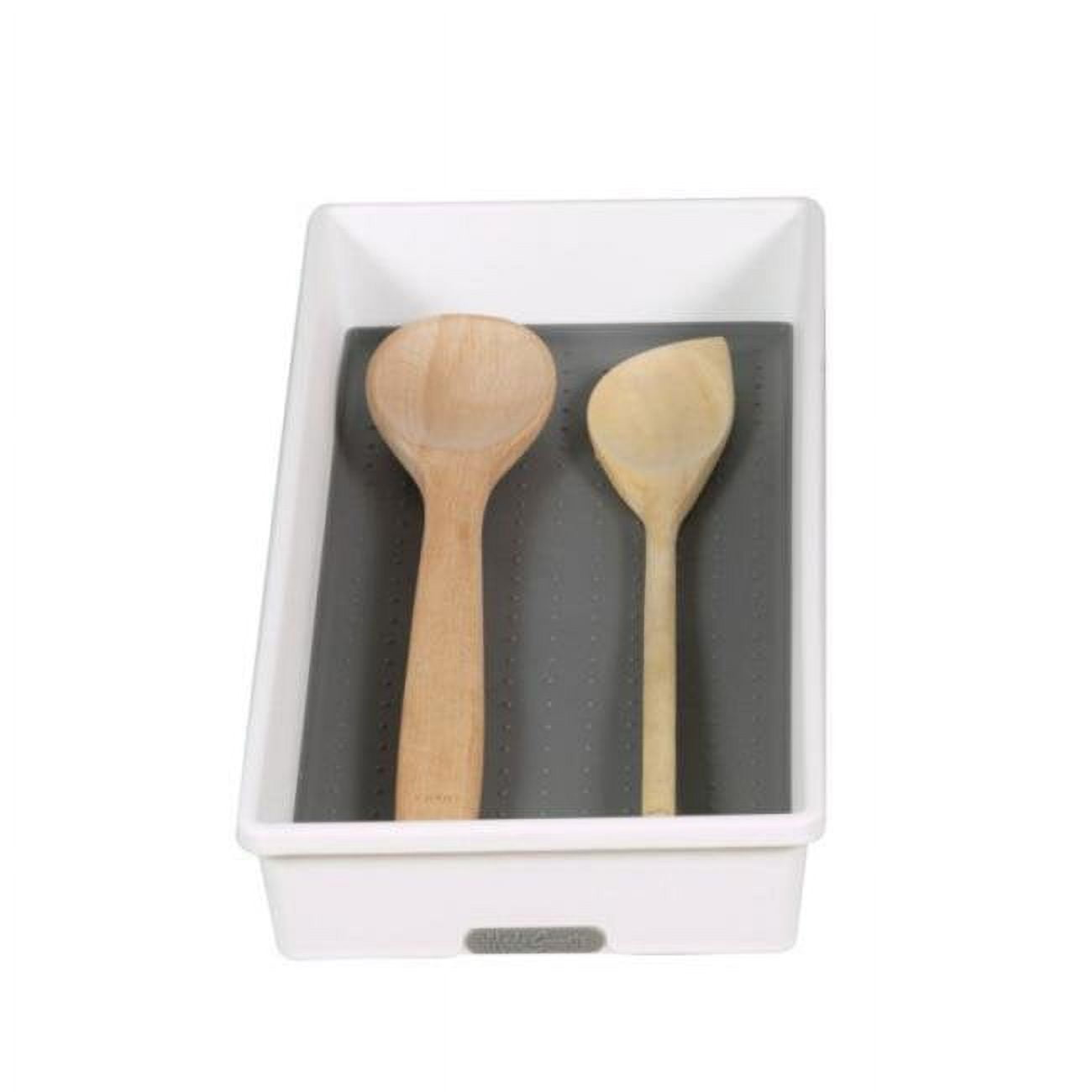 Madesmart White Plastic Large Organizer Bin