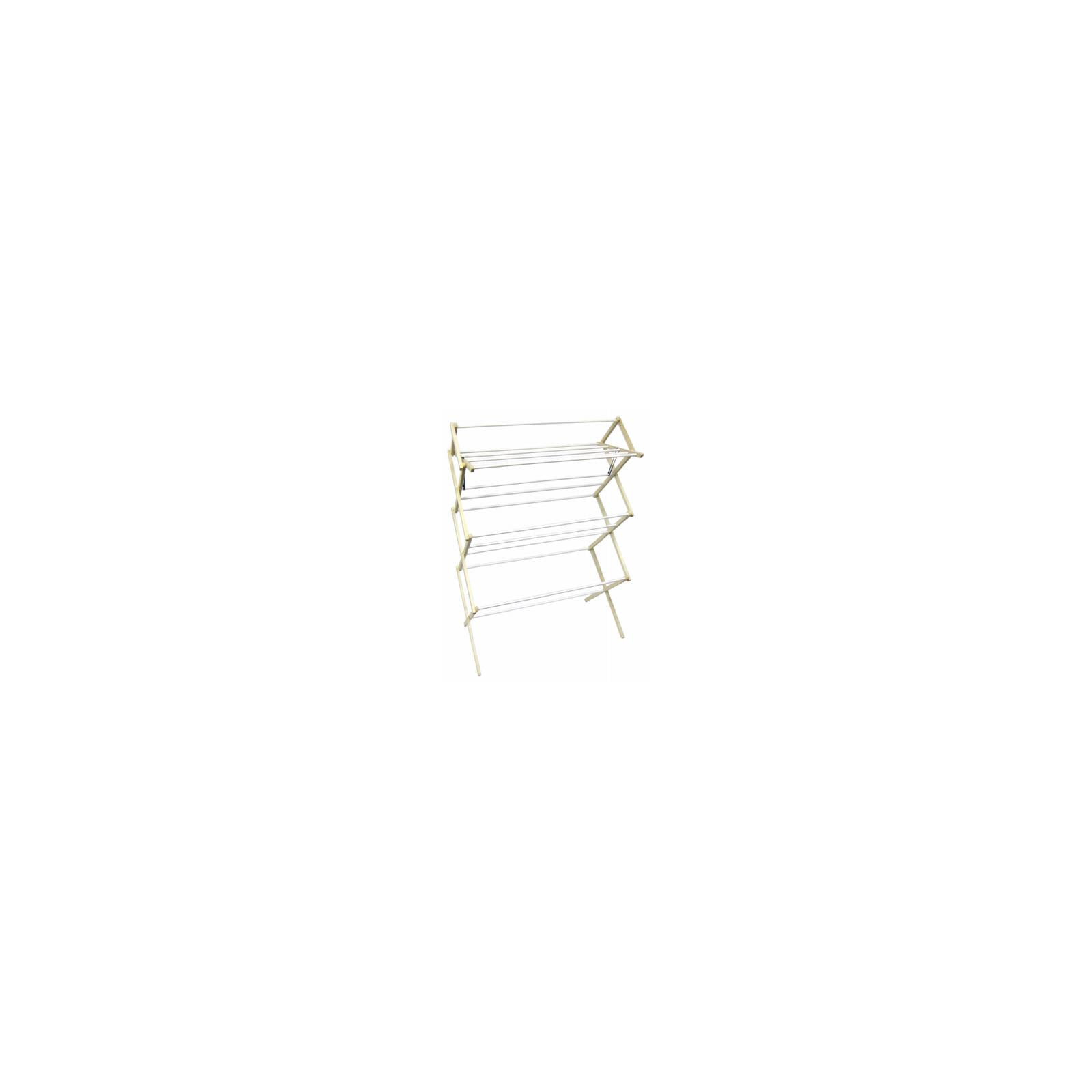 Madison Mill 51.5 in. H X 35.5 in. W X 16 in. D Wood Accordian Collapsible Clothes Drying Rack