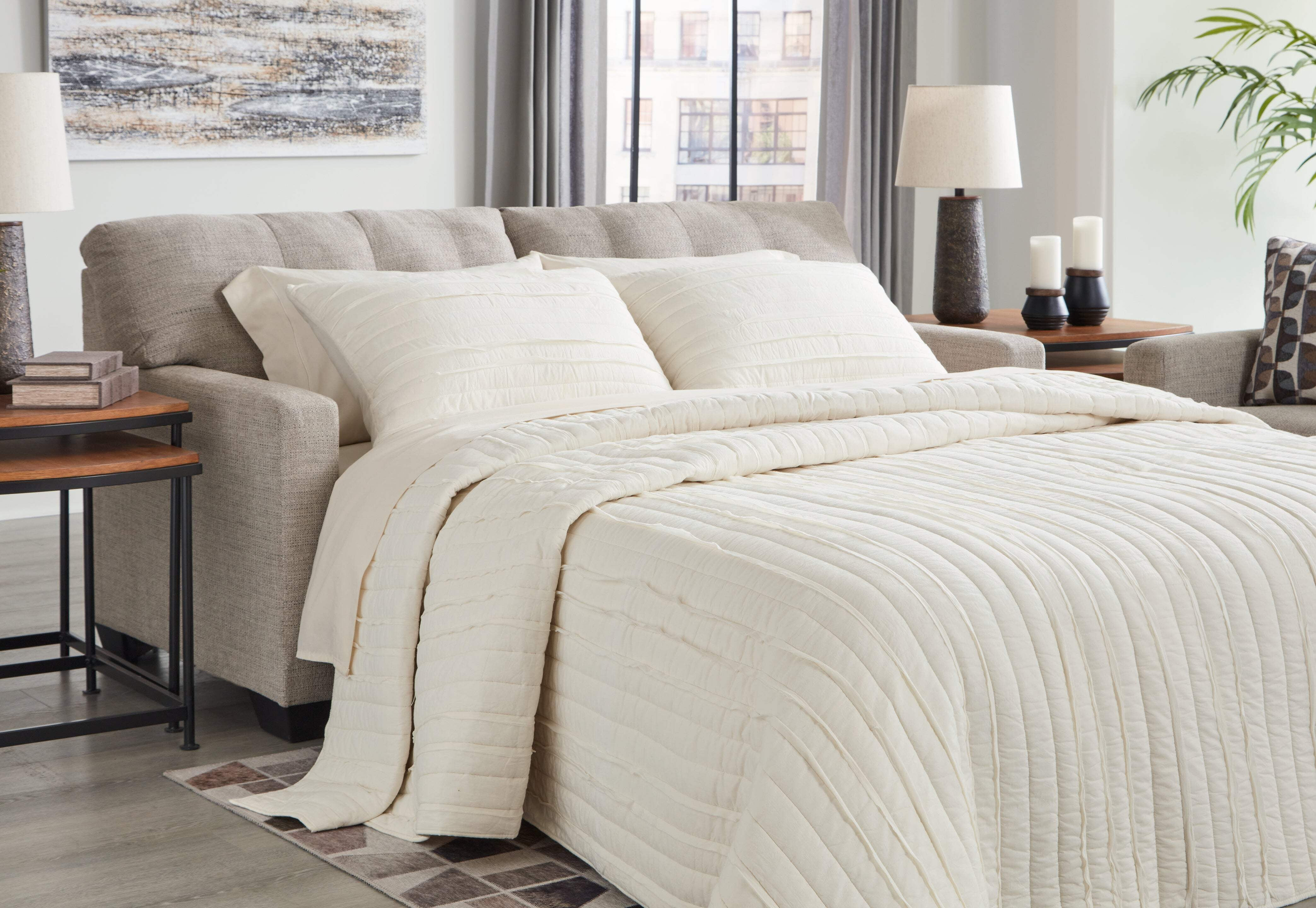 Signature Design by Ashley Mahoney Pebble Full Sofa Sleeper