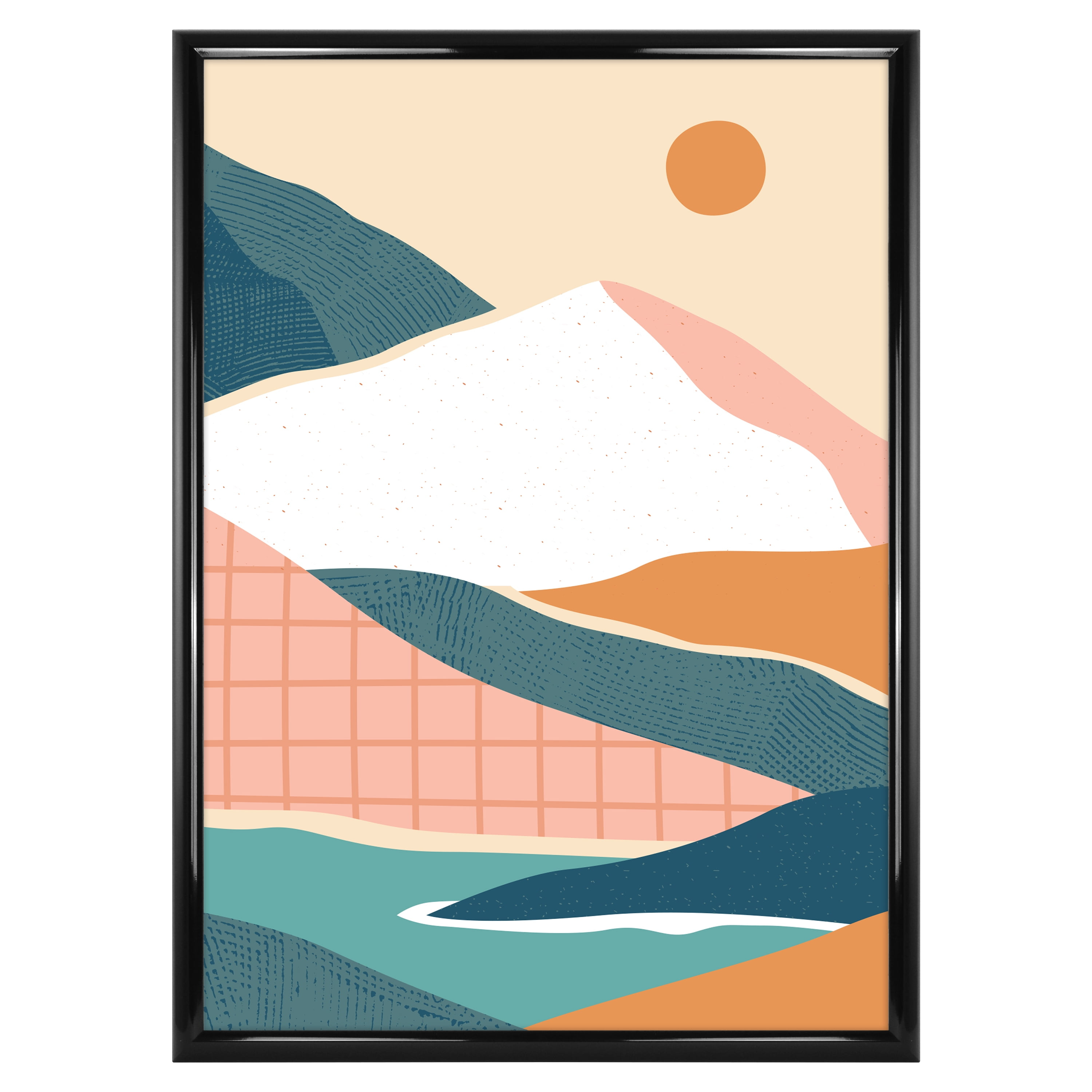 Mainstays 20x28 Rounded Black Poster Picture Frame