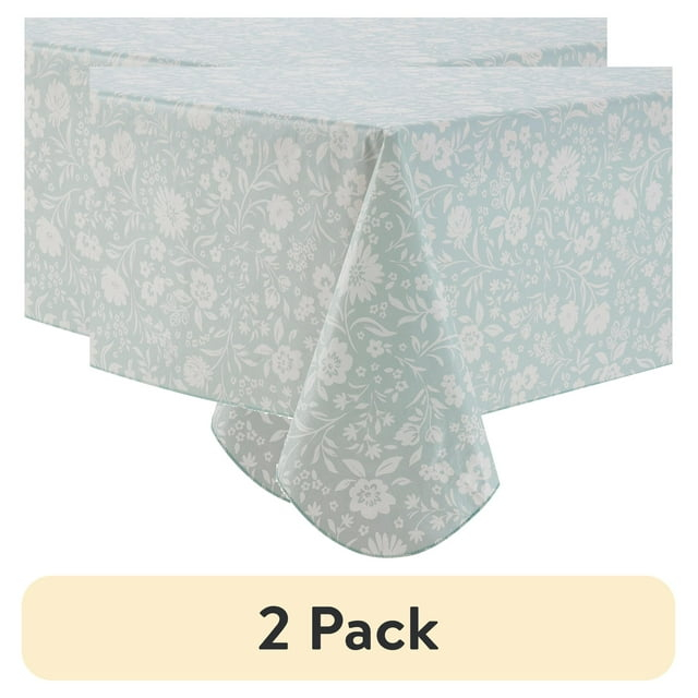 Mainstays Floral Print PEVA Tablecloth 60"x 102" Rectangle