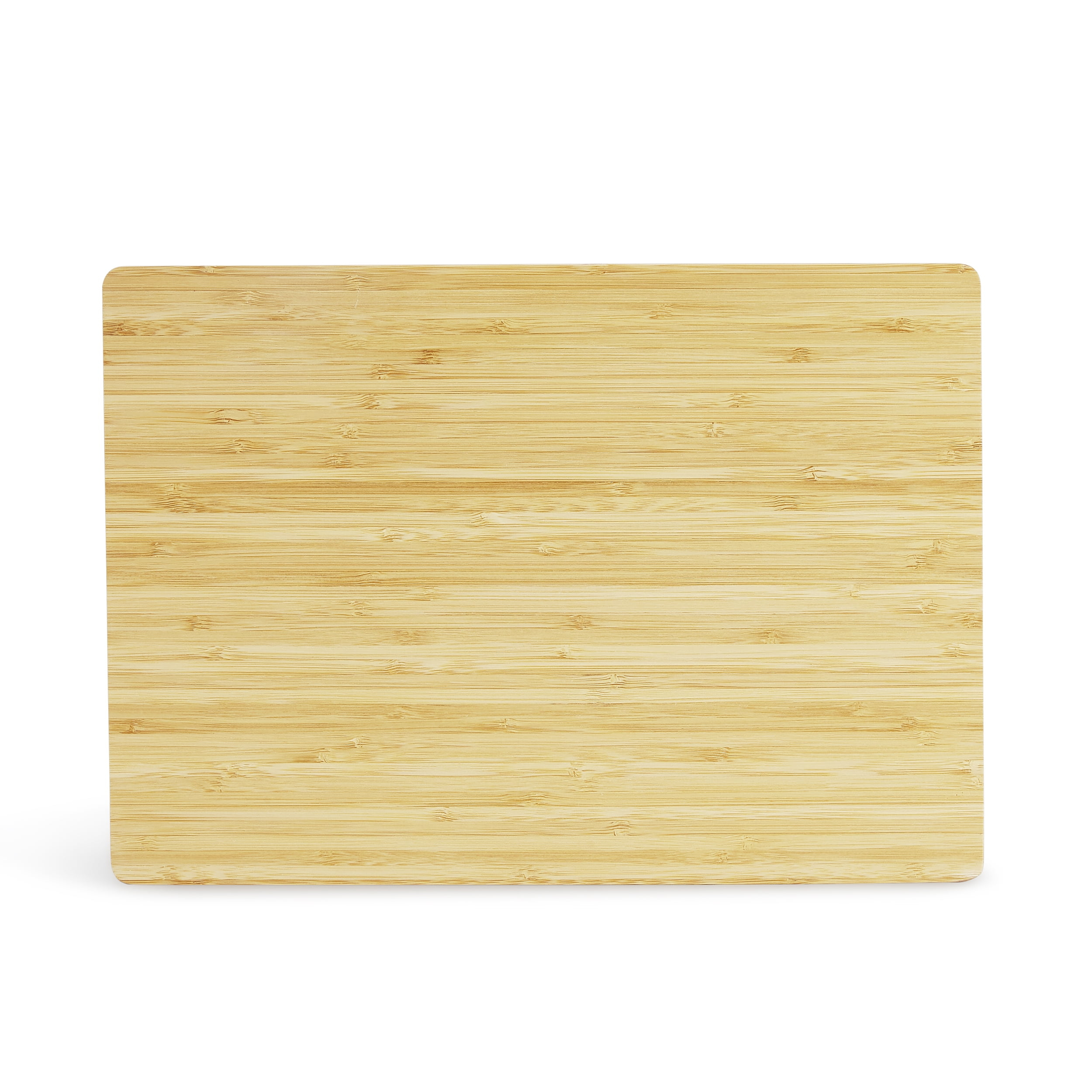 Makerflo Bamboo Wood Cutting Board 14 x 10 Inches - 1 Pc Ideal for Laser Engraving