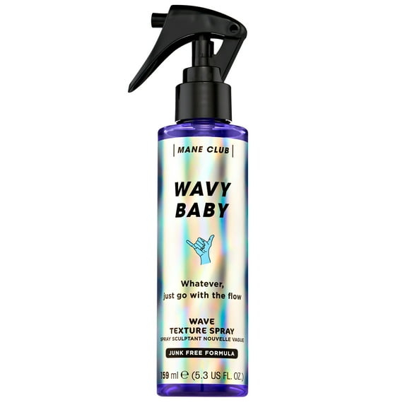 Mane Club Wavy Baby Wave Texture Spray, 5.3 FL OZ