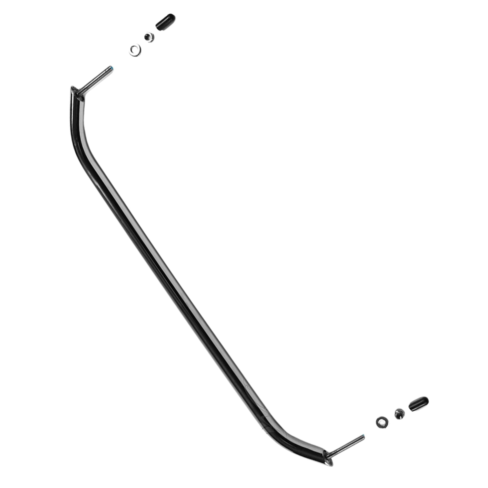 Marine City Mango de Barra de Agarre Ovalado de Acero Inoxidable de 19 Pulgadas con Bridas y Tachuelas