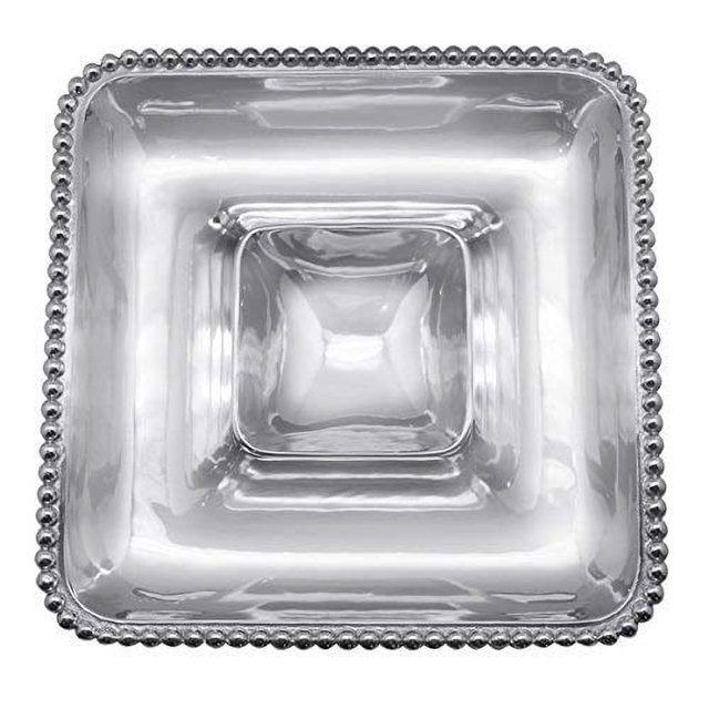 Mariposa Mariposa Aluminum Chips And Dip Platter