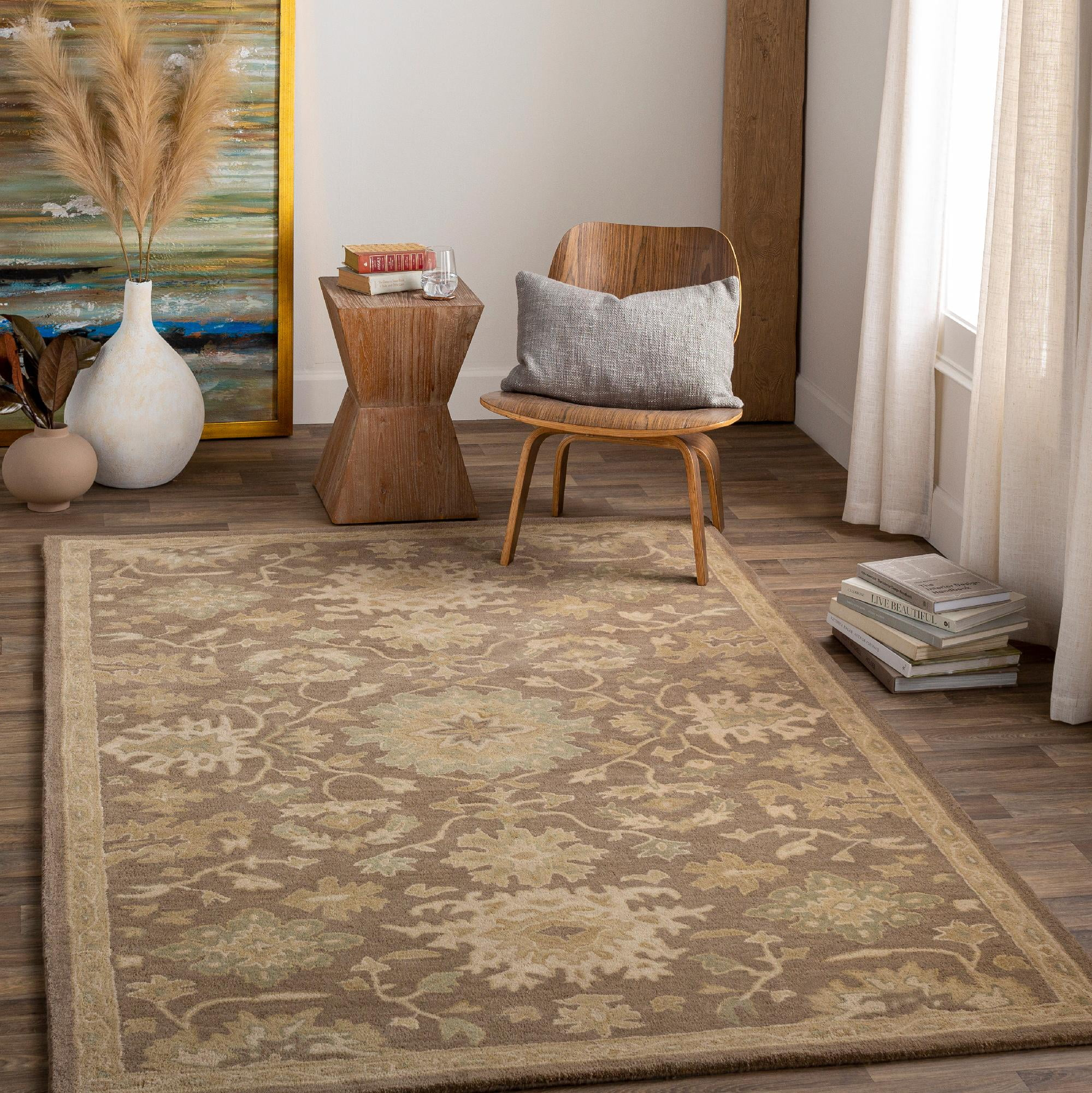 Mark&Day Area Rugs, 10x14 Marseille Traditional Camel Area Rug (10' x 14')