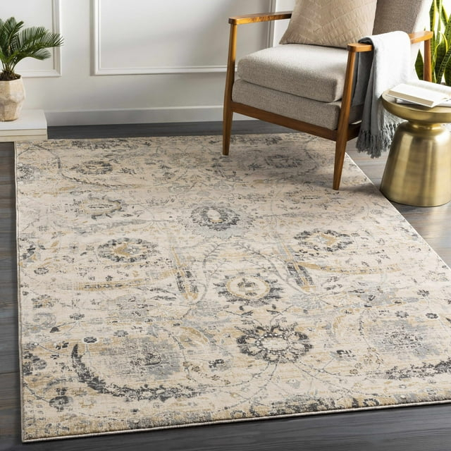 Mark&Day Area Rugs, 9x12 Avellino Traditional Beige Area Rug (9' x 12'4")