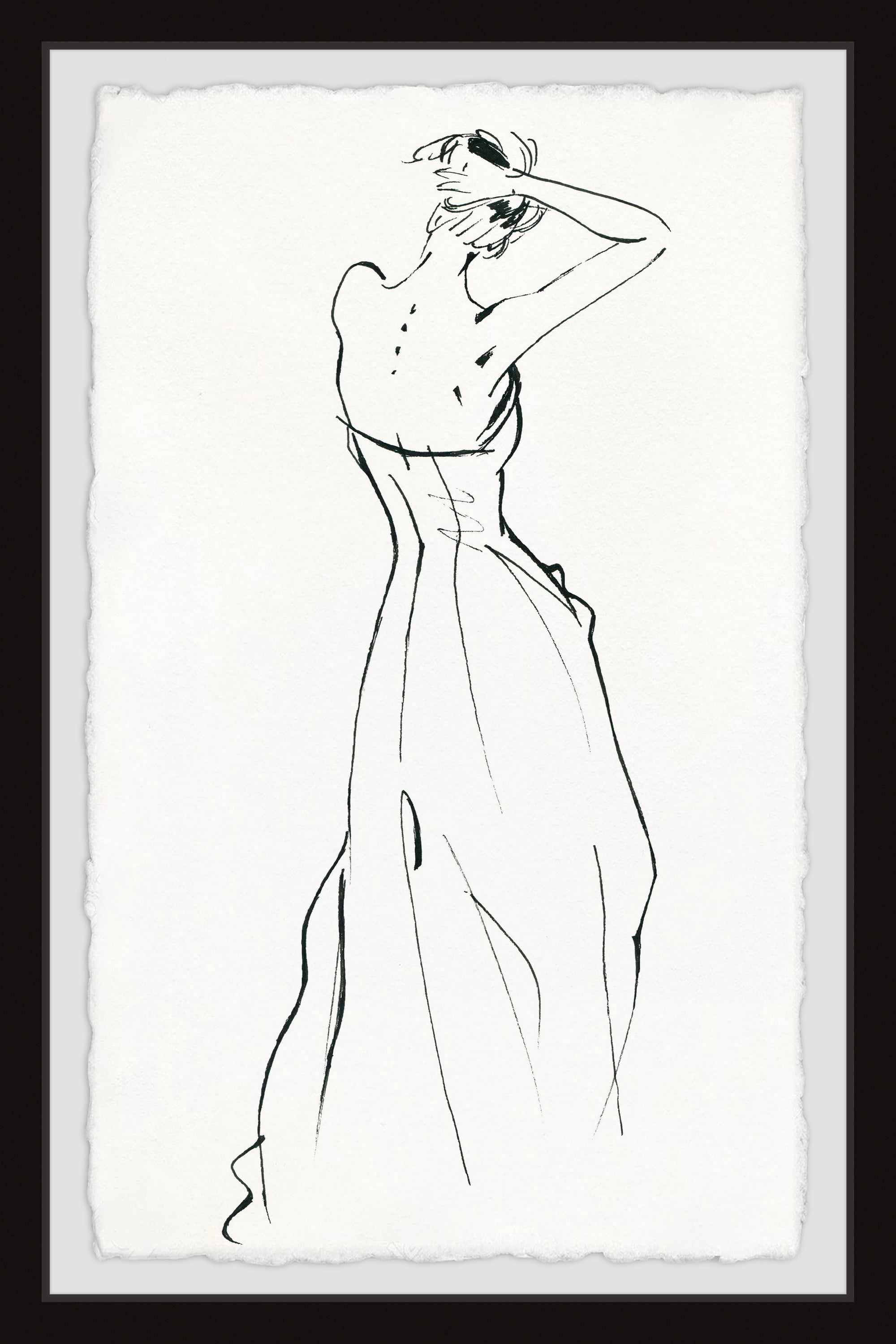 Marmont Hill Sexy Back Framed Wall Art
