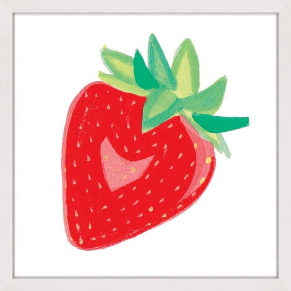 Marmont Hill "Strawberry" by Molly Rosner Framed Painting Print