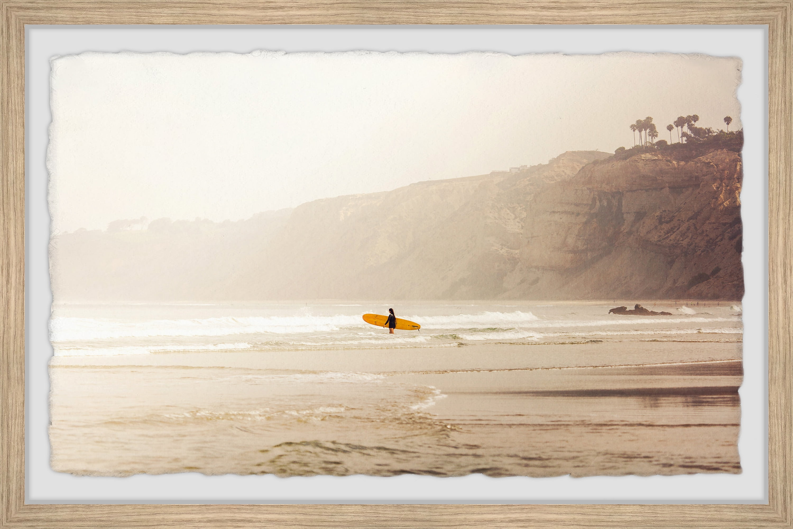 Marmont Hill Surfer Girl by Morgan Hartley Framed Wall Art
