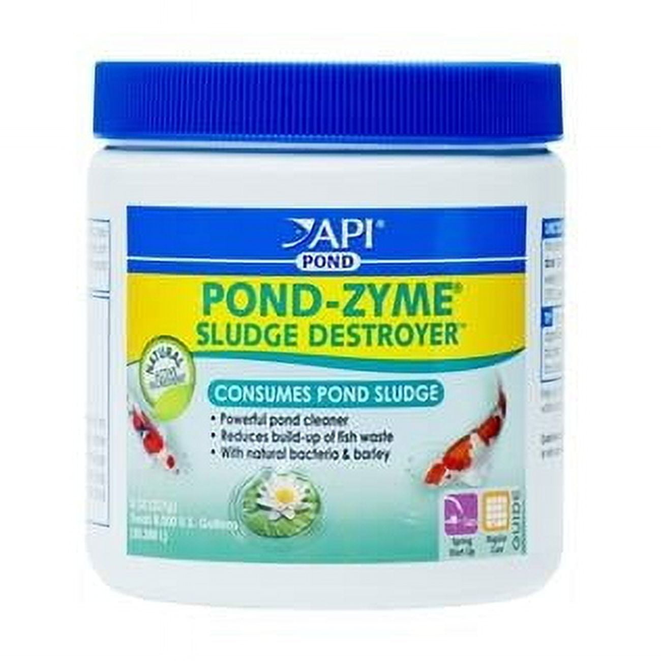 Mars Fishcare  8 oz Jar Pond Care Pond Zyme Enzymatic Pond Cleaner with Barley