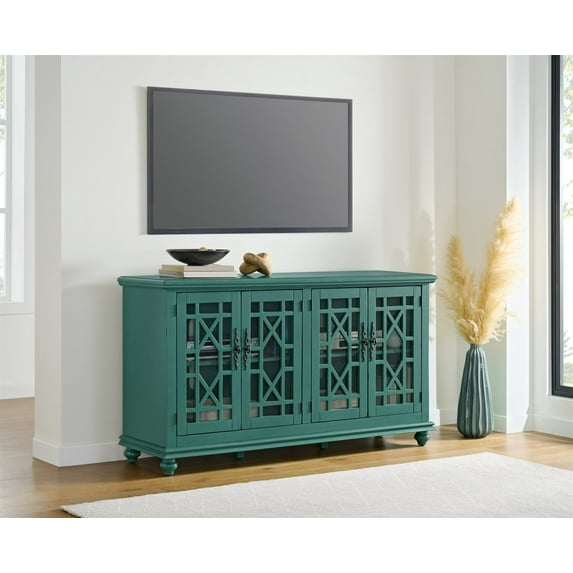 Martin Svensson Home Jules 63" TV Stand Teal Green Finish