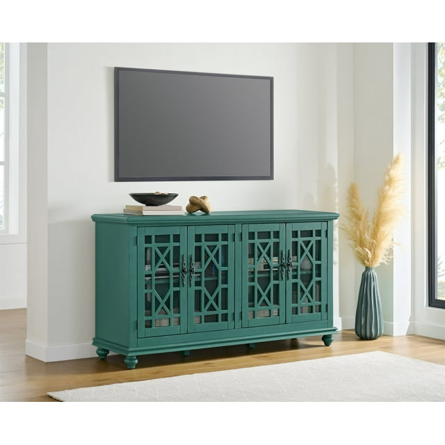 Martin Svensson Home Jules 63" TV Stand Teal Green Finish