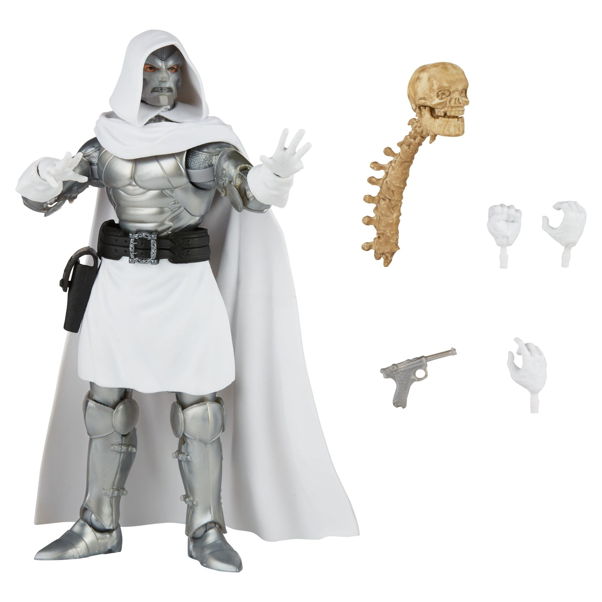 Marvel: Legends Series Dr. Doom Kids Toy Action Figure for Boys and Girls Ages 4 5 6 7 8 and Up (6”)