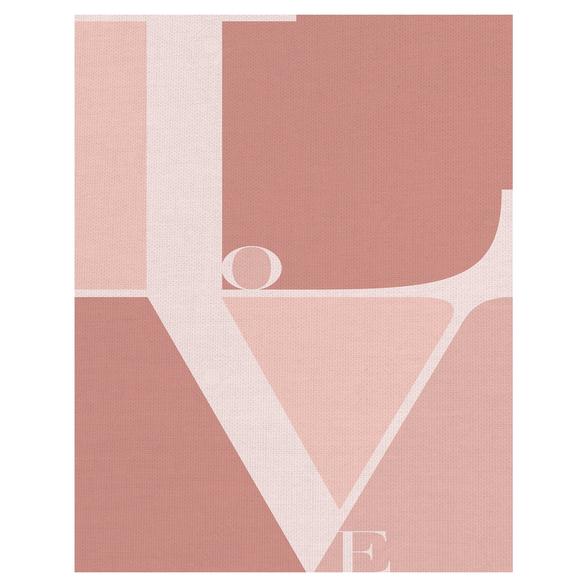 Masterpiece Art Gallery Love Poster By TypeLike Canvas Art Print 22" x 28"