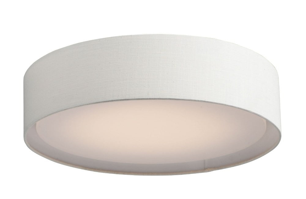 Maxim 10222OM 20 in. Prime LED Flush Mount Ceiling Light, Oatmeal