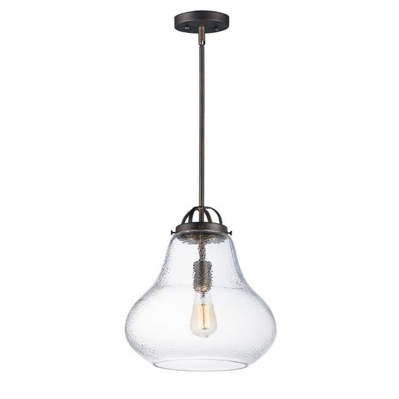 10093HMOI-Maxim Lighting-Stella-One Light Pendant-13.75 Inches wide by 14.5 inches high